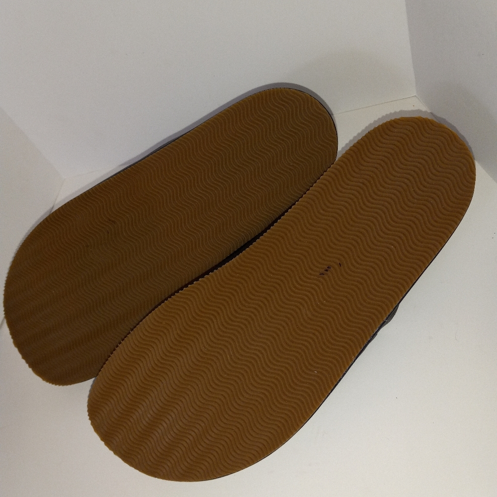 Aetrex Genuine Leather Slip On Clogs, Size 10, Brown Leather - Picture 3 of 8
